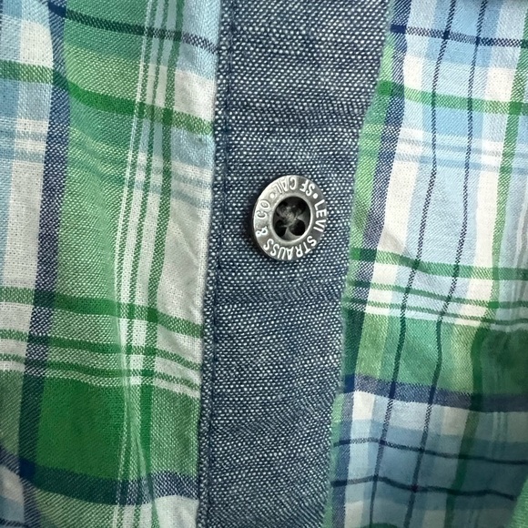 Levi’s boys plaid shirt, size 12yr-13yr, excellent condition - Picture 5 of 8